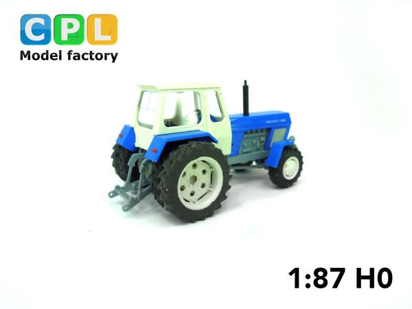 Traktor ZT 303 blau Doppelbereifung